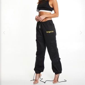 Boys Lie Pants/Yellow Font.